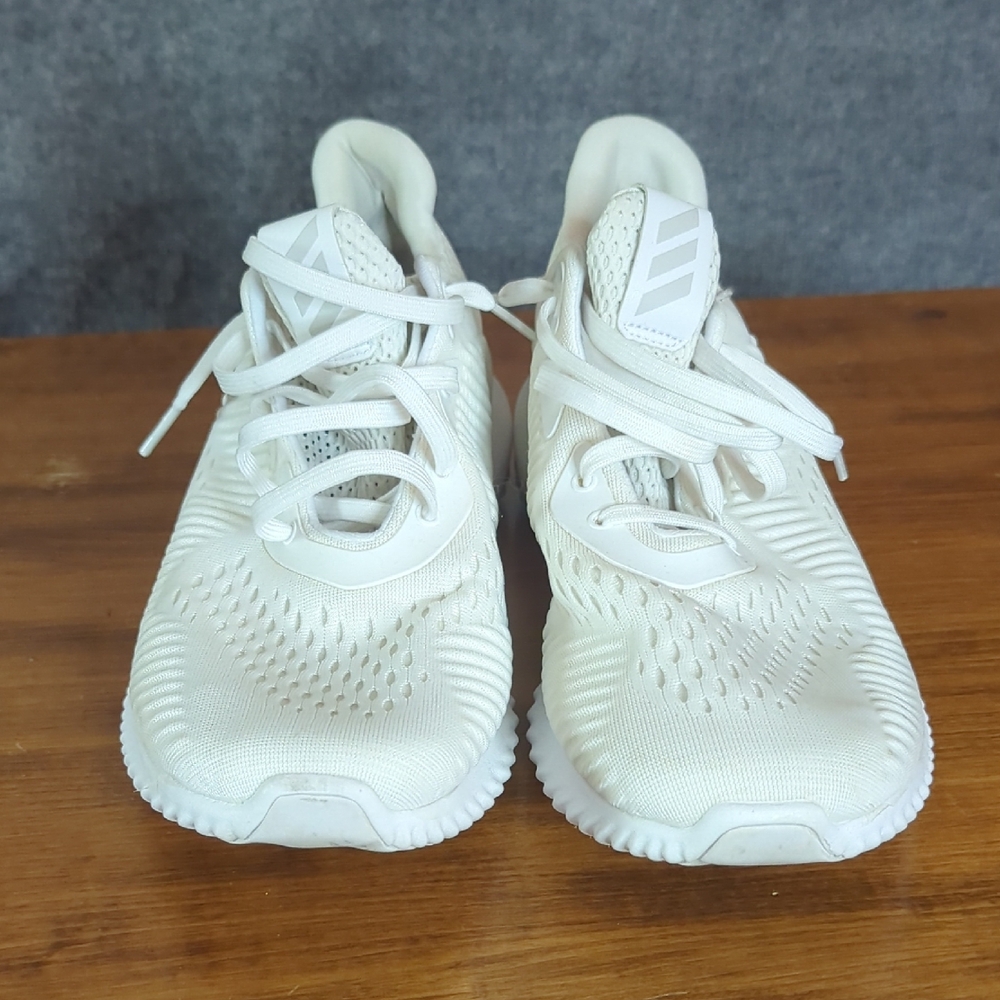 White Athletic Adidas Alpha Bounce Sneakers